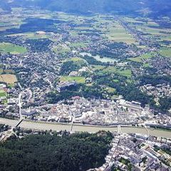 Verortung via Georeferenzierung der Kamera: Aufgenommen in der Nähe von Salzburg, Österreich in 0 Meter